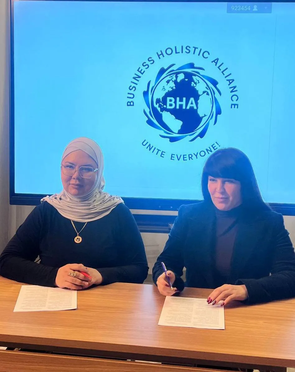 "Özbek Kadın Hakları Derneği" ve Taşkent'teki Business Holistic Alliance Ofisi memorandumu