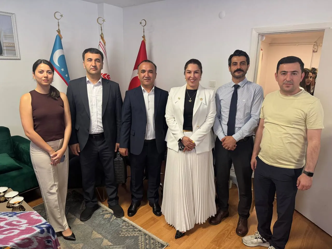 Özbekistan Göç Ajansı Çalışma Grubu ile Derneğimizde Görüşme Gerçekleştirildi