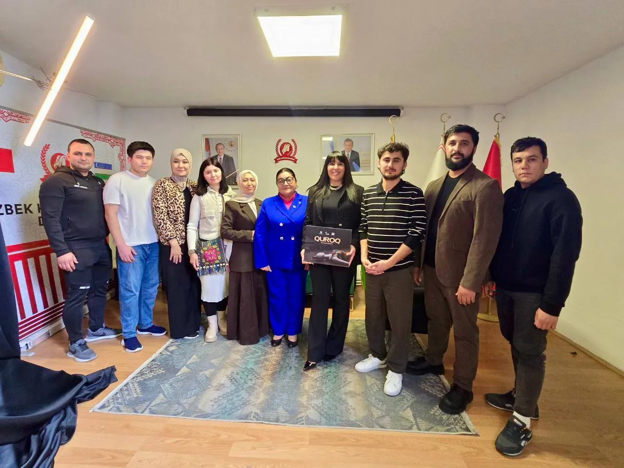 "Kurok. Siz Yalnız Değilsiniz" Belgeselinin Çekim Grubu Türkiye'ye Ulaştı