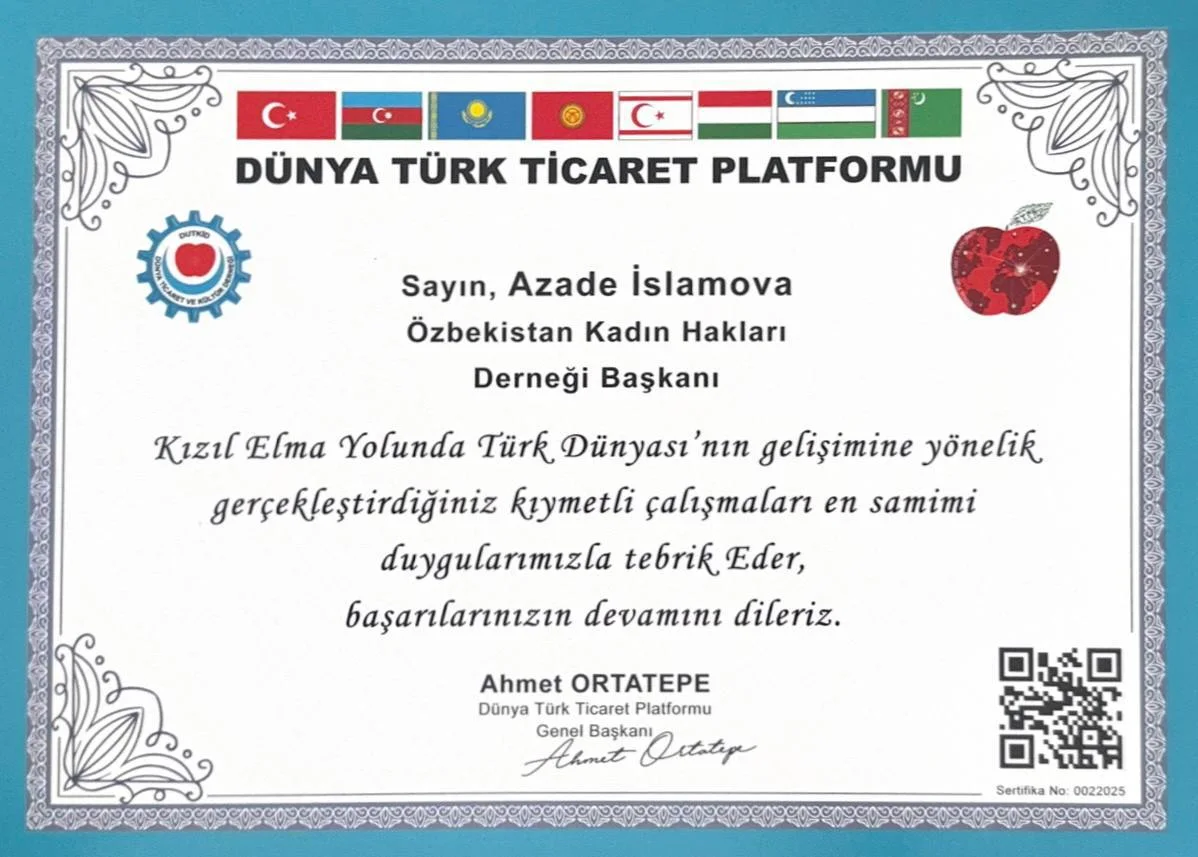 “Türkiye ve Özbekistan’da Aileyi Güçlendirmeye Yönelik Devlet Politikaları” - 22