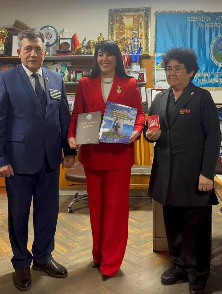 Ozoda Islomova, Özbekistan Cumhuriyeti "Gazi" Savaşçı-Gazi ve Engelliler Birliği memorandumu - 3