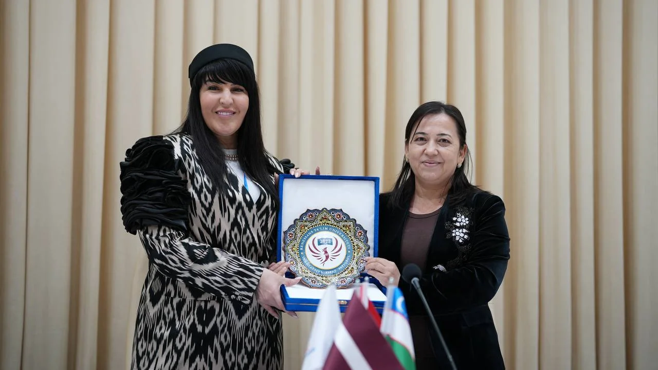 Özbek Kadın Hakları Derneği ile Taşkent Rönesans Eğitim Üniversitesi Arasında İş Birliği Protokolü İmzalandı - 1