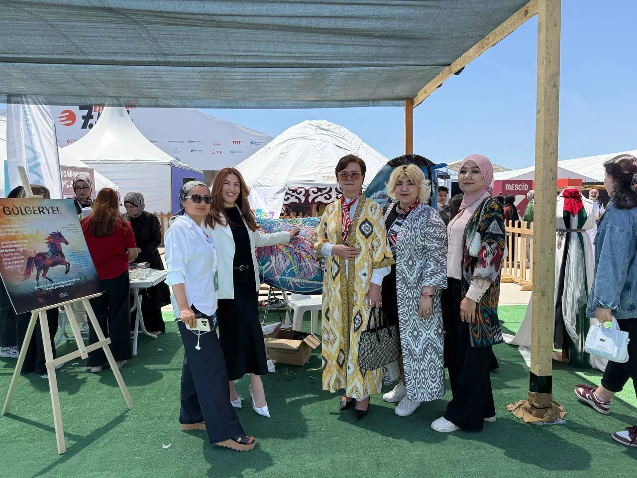İstanbul Etnospor Kültür Festivali'nde Özbek Kültürü ve Mutfağı Rüzgarı! - 10